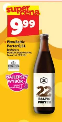 Piwo Baltic Porter