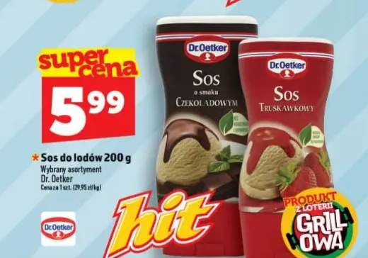 Sos do lodów Dr.Oetker