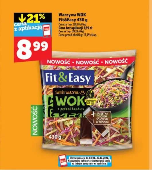 Warzywa WOK Fit&Easy