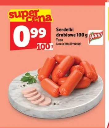 Serdelki drobiowe Yano