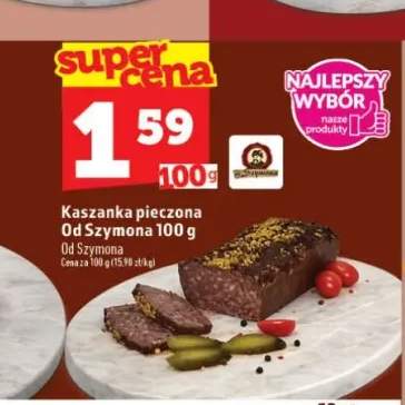 Kaszanka pieczona Od Szymona