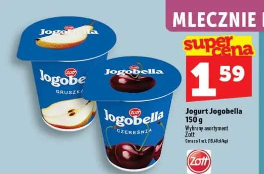 Jogurt Jogobella Gruszka