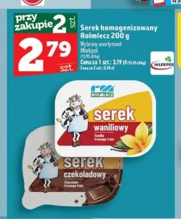 Serek homogenizowany Rolmlecz