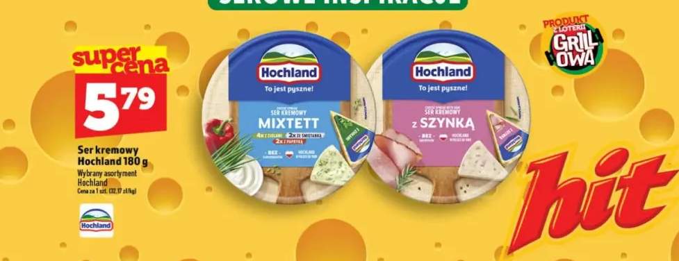 Ser kremowy Hochland Mixtett