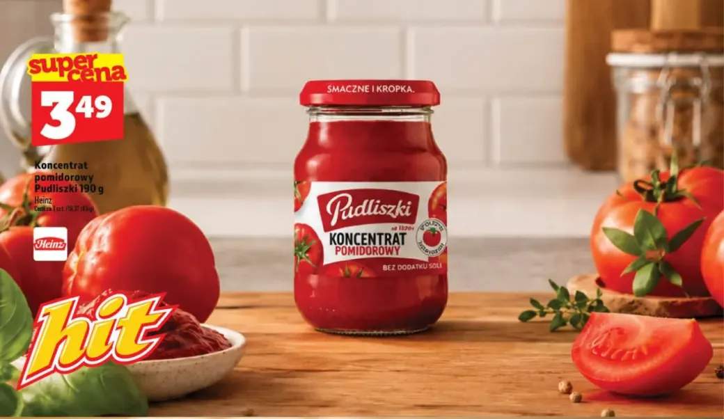 Koncentrat pomidorowy Pudliszki