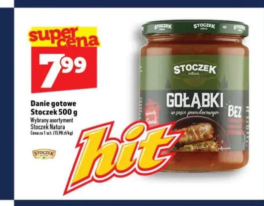 Danie gotowe Gołąbki w sosie pomidorowym Stoczek