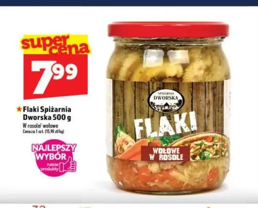 Flaki wołowe w rosole Spiżarnia Dworska
