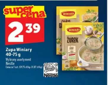 Zupa Winiary zupa grzybowa
