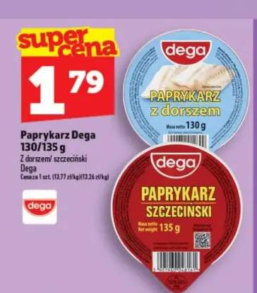 Paprykarz z dorszem Dega 130g