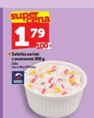 Sałatka surimi z ananasem Seko 100g