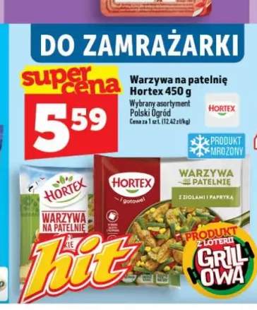 Warzywa na patelnię z ziołami i papryką Hortex 450g