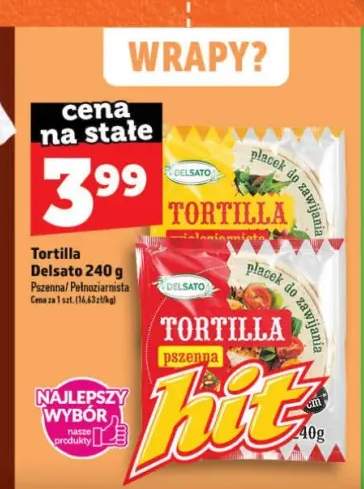 Tortilla Delsato pszenna