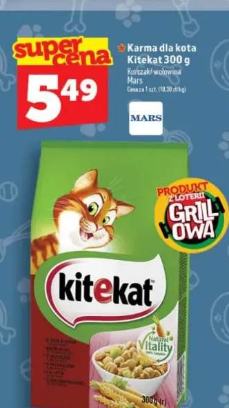 Karma dla kota Kitekat wołowina 300g