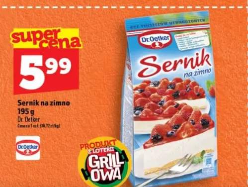 Sernik na zimno Dr. Oetker