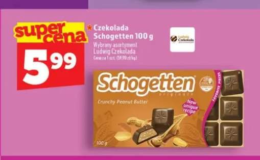 Czekolada Schogetten Crunchy Peanut Butter