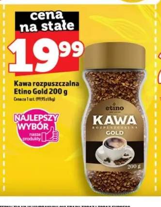 Kawa rozpuszczalna Etino Gold