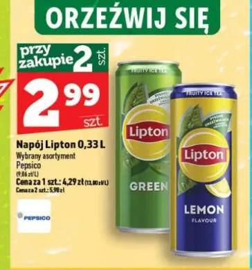 Napój Lipton Lemon Flavour
