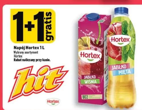 Napój Hortex jabłko wiśnia