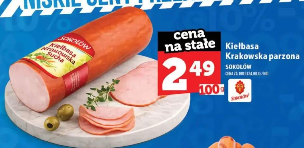 Kiełbasa Krakowska parzona Sokołów