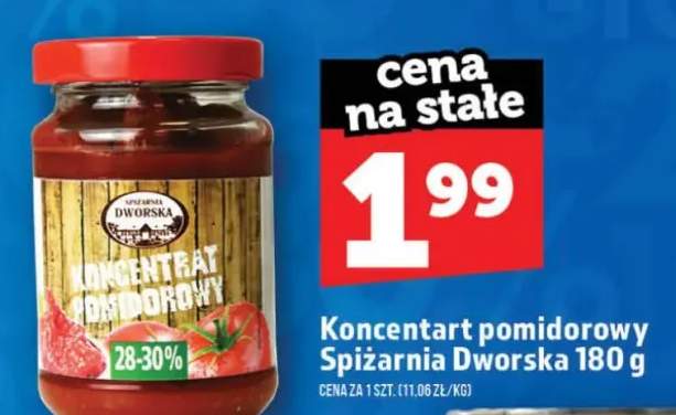 Koncentrat pomidorowy Spiżarnia Dworska 28-30%