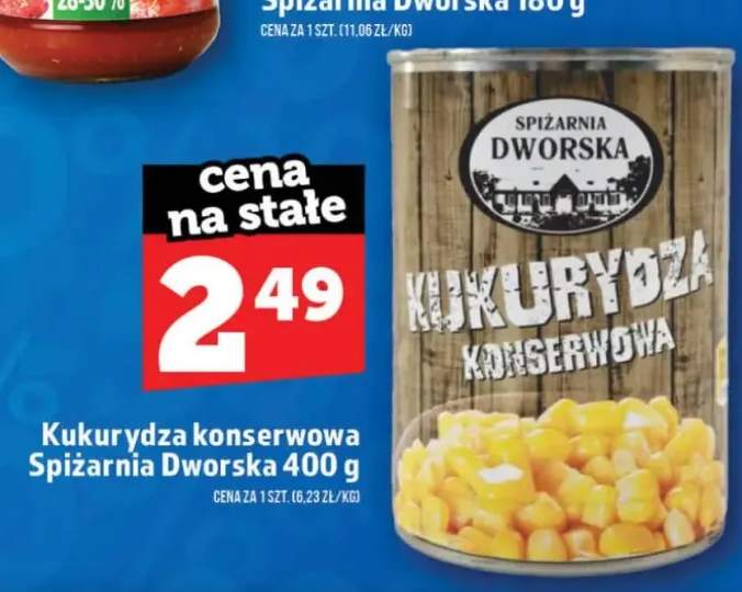 Kukurydza konserwowa Spiżarnia Dworska