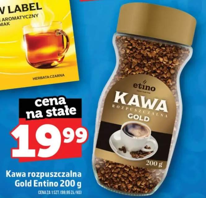 Kawa rozpuszczalna Gold Entino