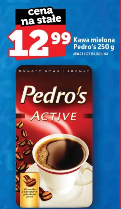 Kawa mielona Pedro's Active