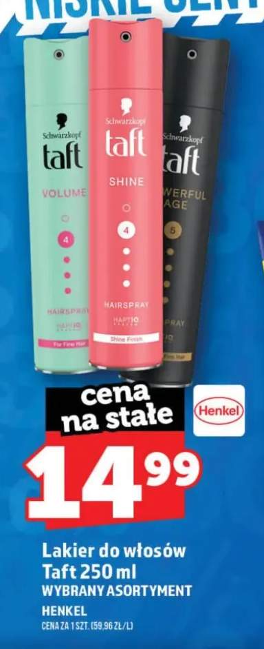 Lakier do włosów Schwarzkopf Taft Powerful Age