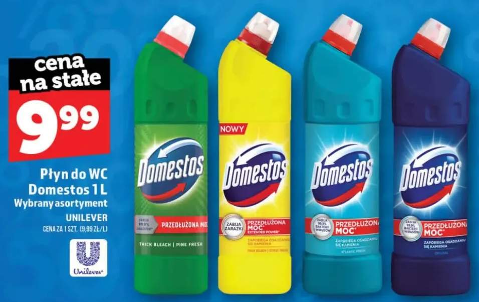 Płyn do WC Domestos Atlantic Fresh