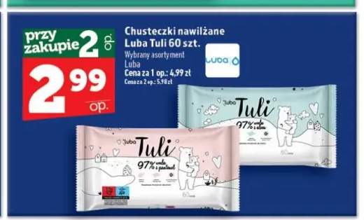 Chusteczki nawilżane Luba Tuli