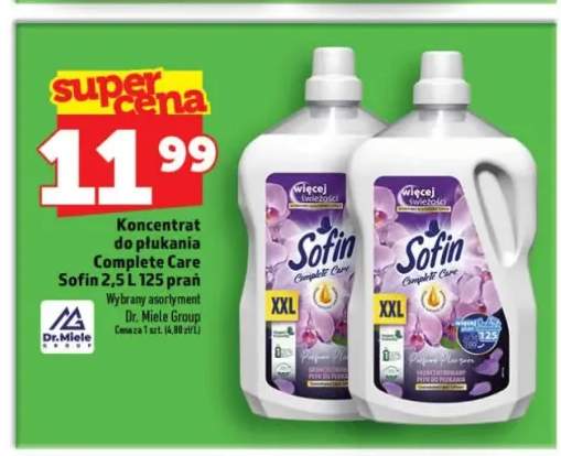 Koncentrat do płukania Sofin Complete Care Perfume Pleasure 125 prań