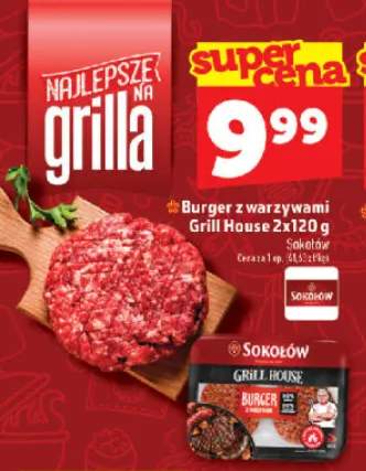 Burger z warzywami Sokołów Grill House 2-pak 120 g