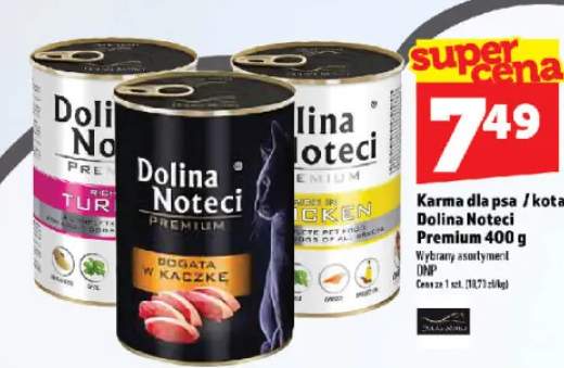 Karma dla psa Dolina Noteci Premium z indykiem