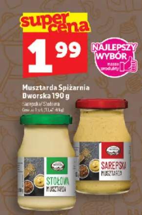 Musztarda Sarepska Spiżarnia Dworska