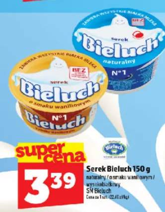 Serek Bieluch o smaku waniliowym