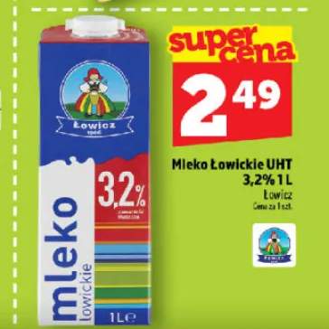 Mleko Łowickie UHT 3,2%