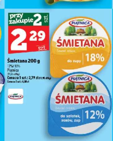 Śmietana 12% Piątnica