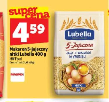 Makaron 5-jajeczny nitki Lubella