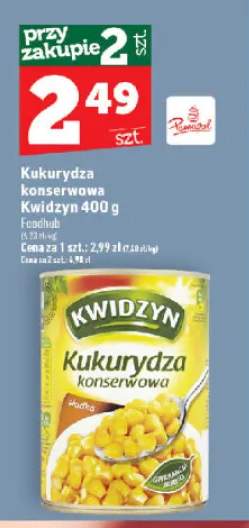 Kukurydza konserwowa Kwidzyn