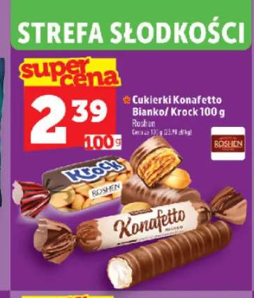Cukierki Konafetto Bianko Roshen
