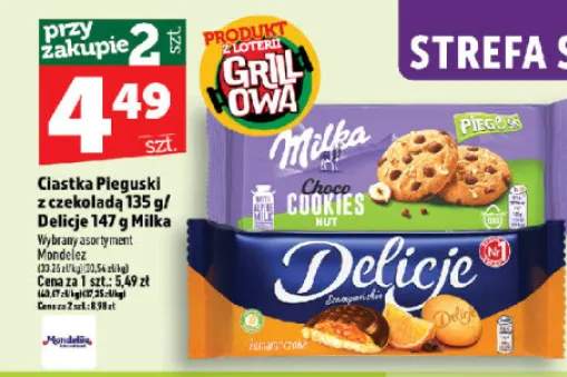 Ciastka Delicje Szampańskie Milka