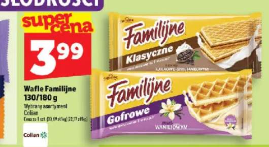 Wafle Familijne