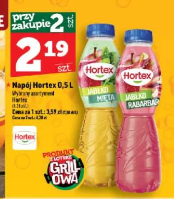 Napój Hortex Jabłko Rabarbar