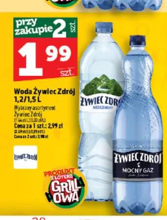 Woda Żywiec Zdrój Niegazowany
