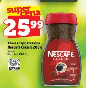 Kawa rozpuszczalna Nescafe Classic
