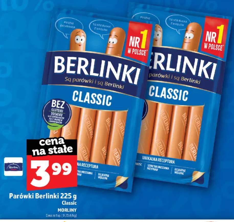Parówki Berlinki Classic