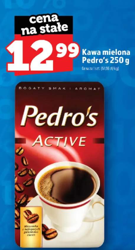 Kawa mielona Pedro's Active