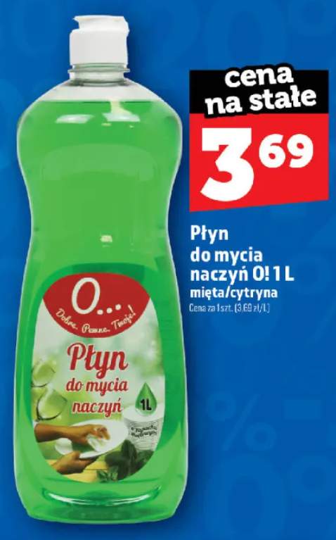 Płyn do mycia naczyń O! cytryna