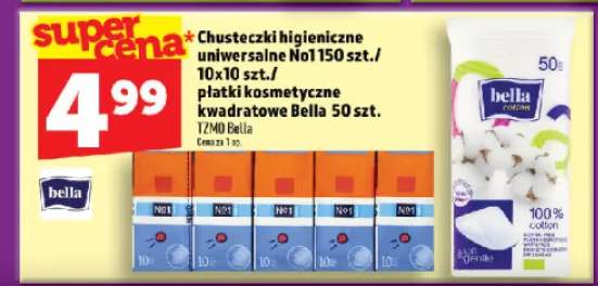 Płatki kosmetyczne kwadratowe Bella