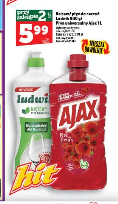 Płyn uniwersalny Ajax